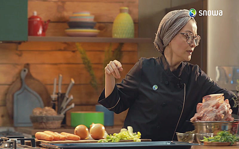 Кухня Сноу - куриный бульон