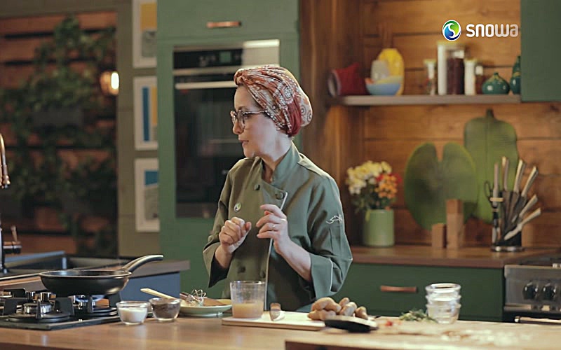 Кухня Сноу - рулет с филе