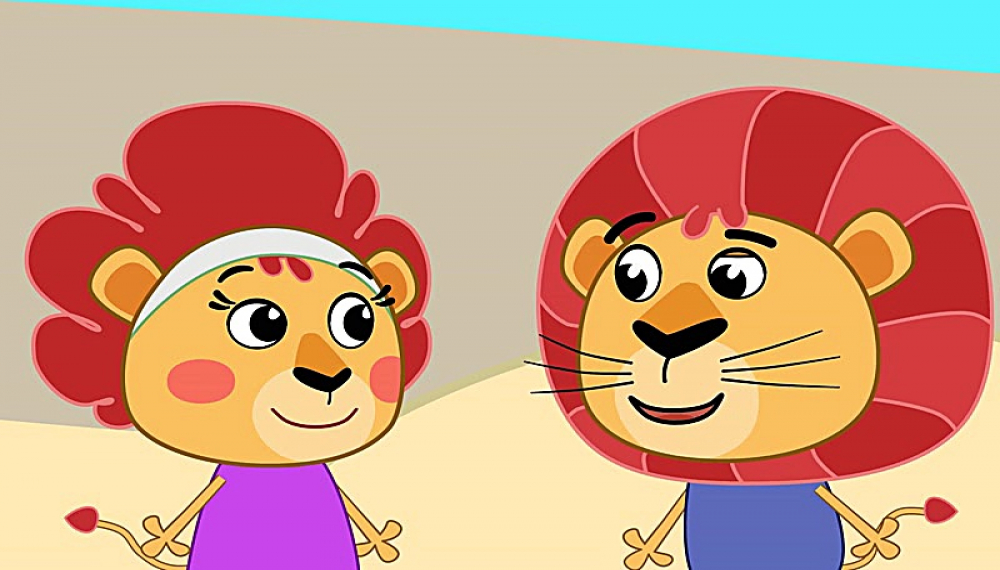 Леона - игра в воздушного змея