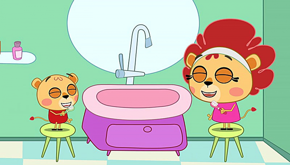 Леона - спокойной ночи.