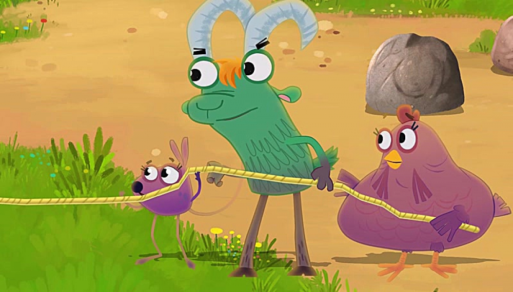 Атэль Матэль в лесу - Сезон 1, Эпизод 38: Перетягивание каната